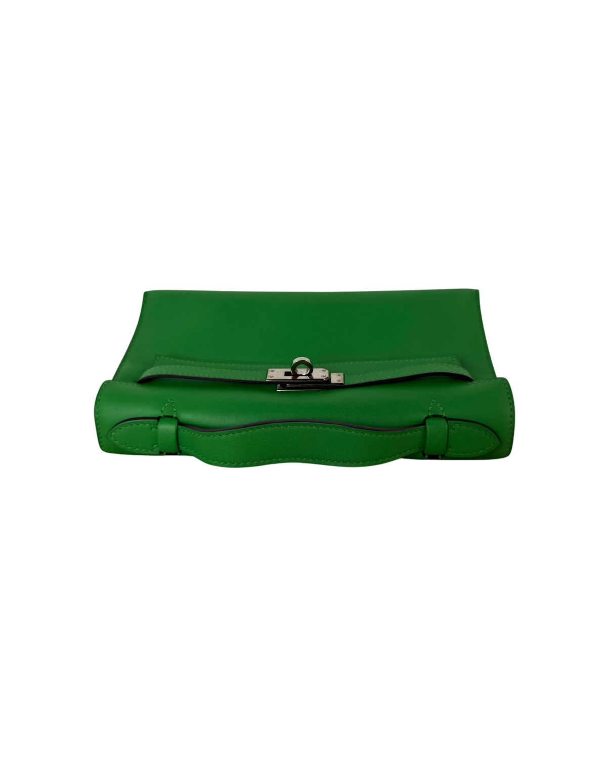 Hermès Kelly Pochette - Vert Yucca - View 7