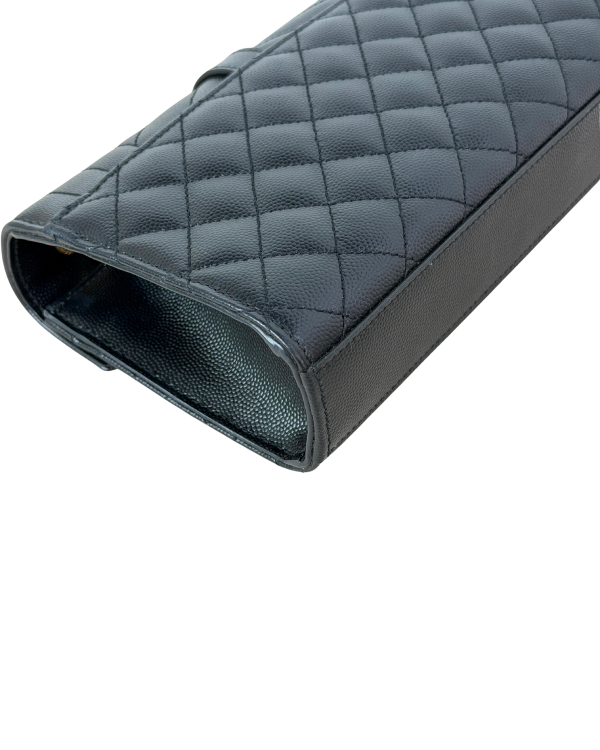 Saint Laurent Envelope Small Chain Bag - Black - View 11