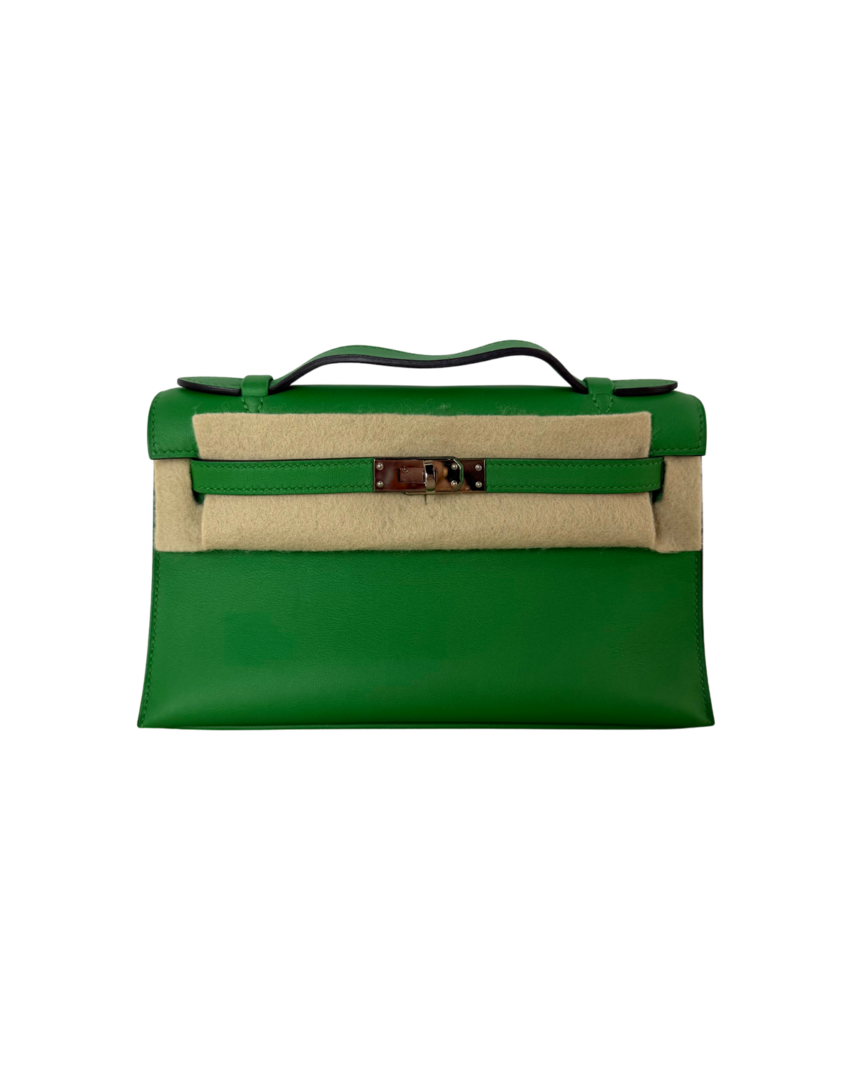 Hermès Kelly Pochette - Vert Yucca - View 1