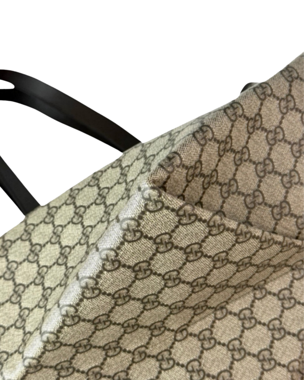 Gucci Giglio Large Tote Bag - Beige And Dark Brown - View 13