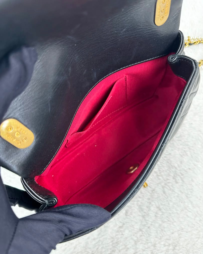 Chanel Classic Flap Mini Bag - Black - View 6