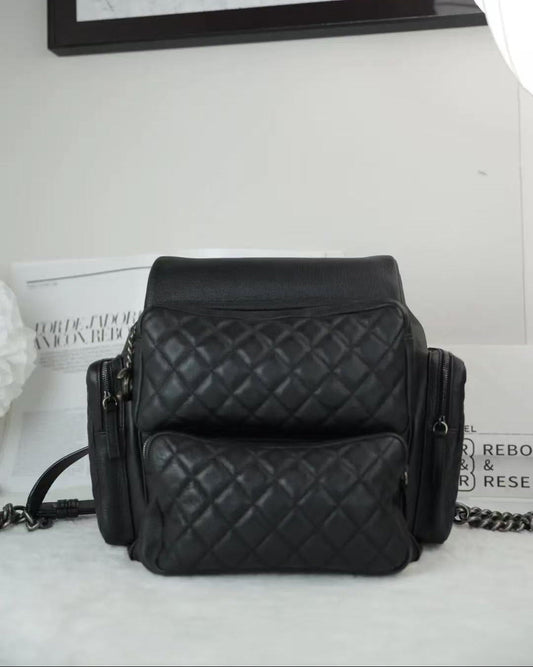 Chanel Casual Rock Airlines Bag - Black - View 1