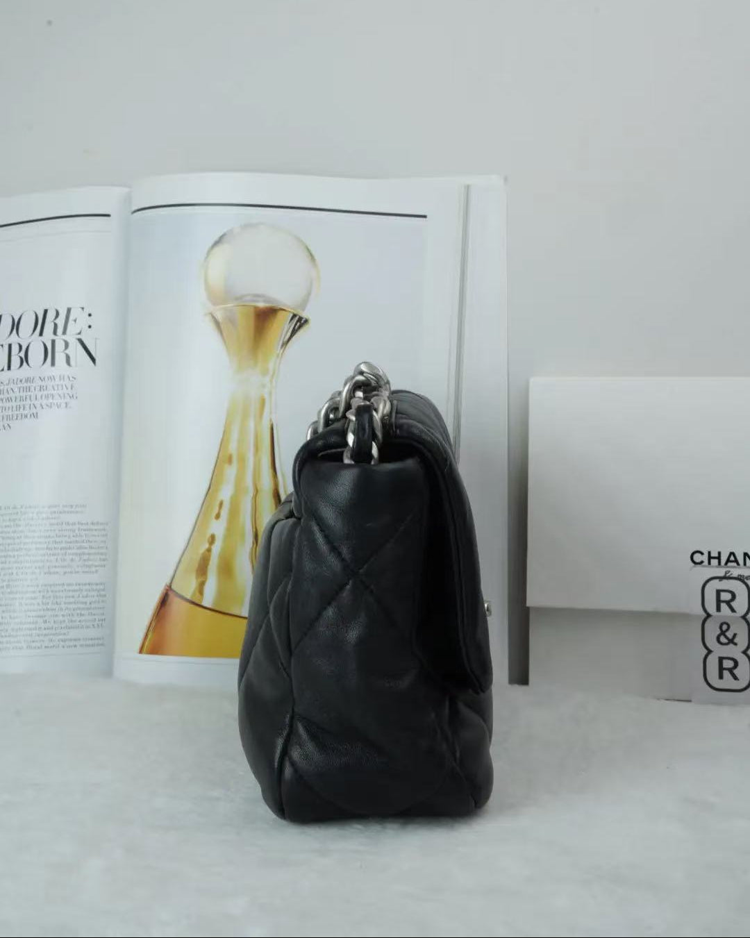 Chanel 19 Bag Small - Black - View 3