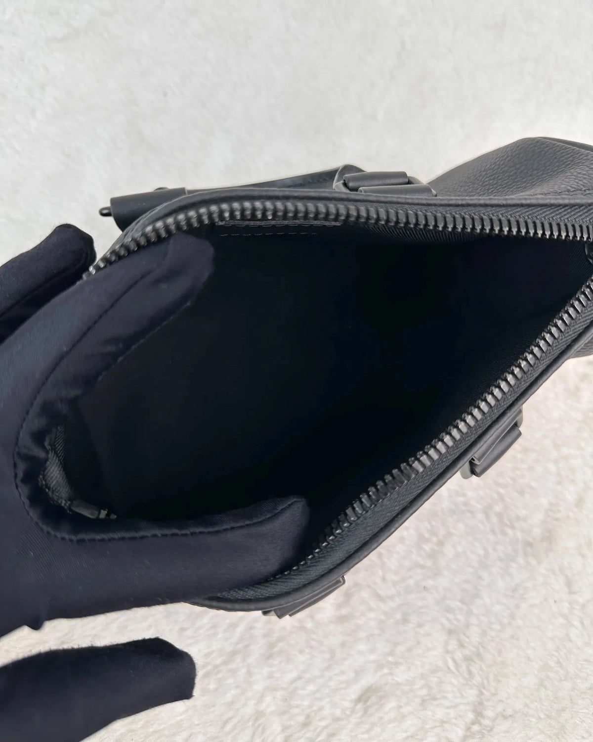 Louis Vuitton Keepall XS Bag - Black - View 6