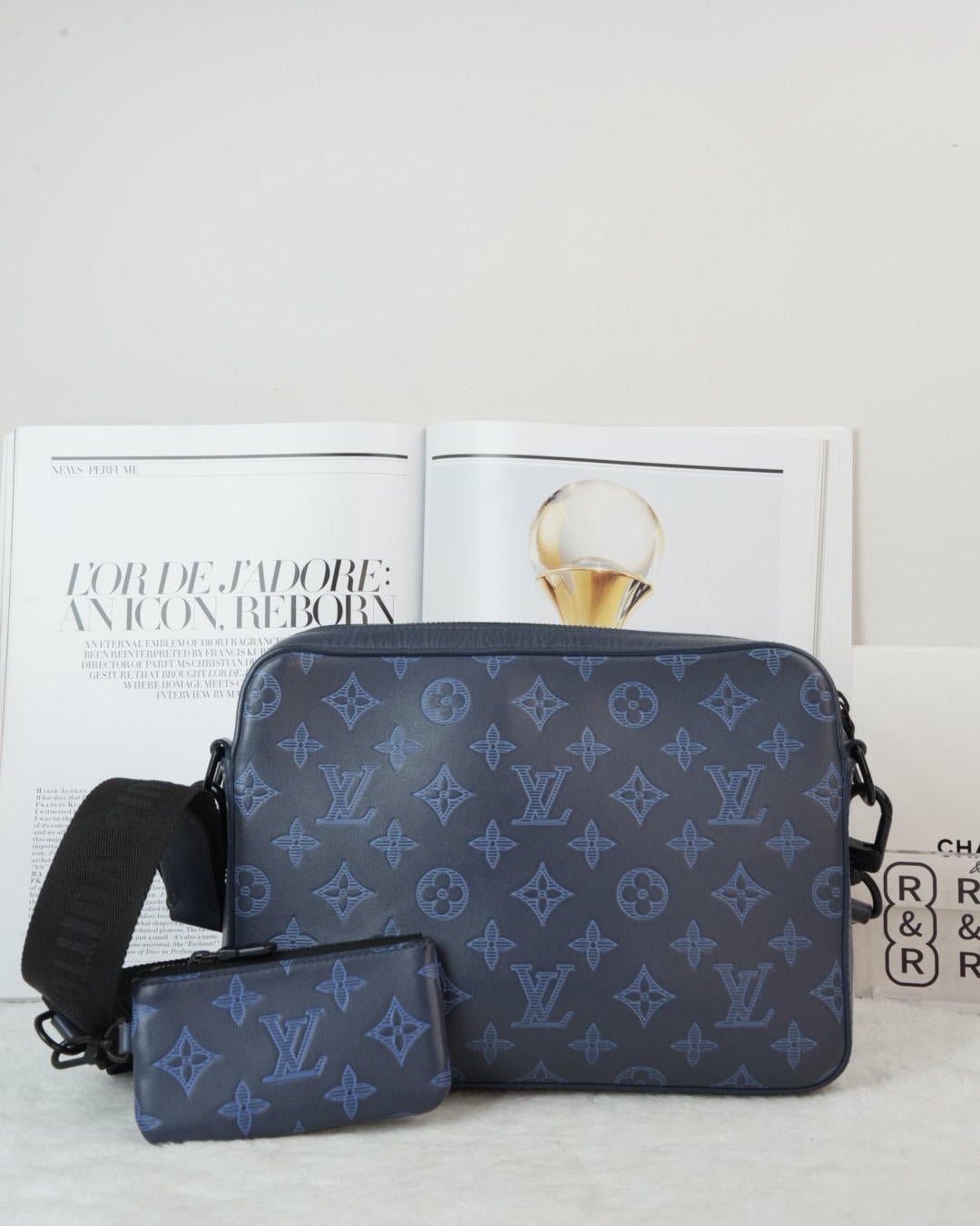 Louis Vuitton Duo Messenger Bag - Blue - View 2
