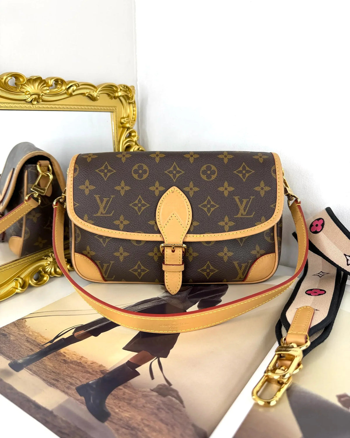 Louis Vuitton Diane Satchel - Monogram Brown - View 1