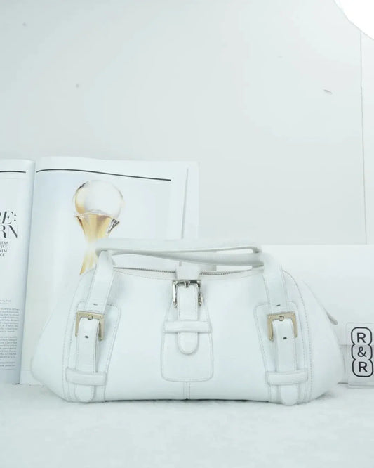 Loewe Senda Shoulder Bag - White - View 1