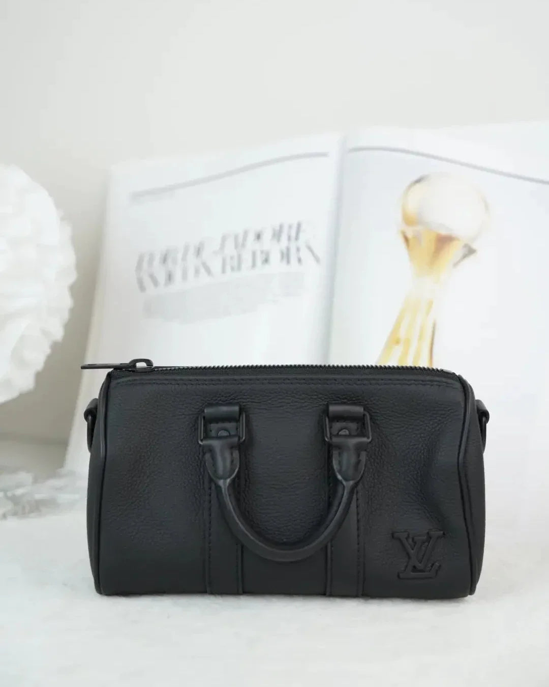 Louis Vuitton Keepall XS Bag - Black - View 1