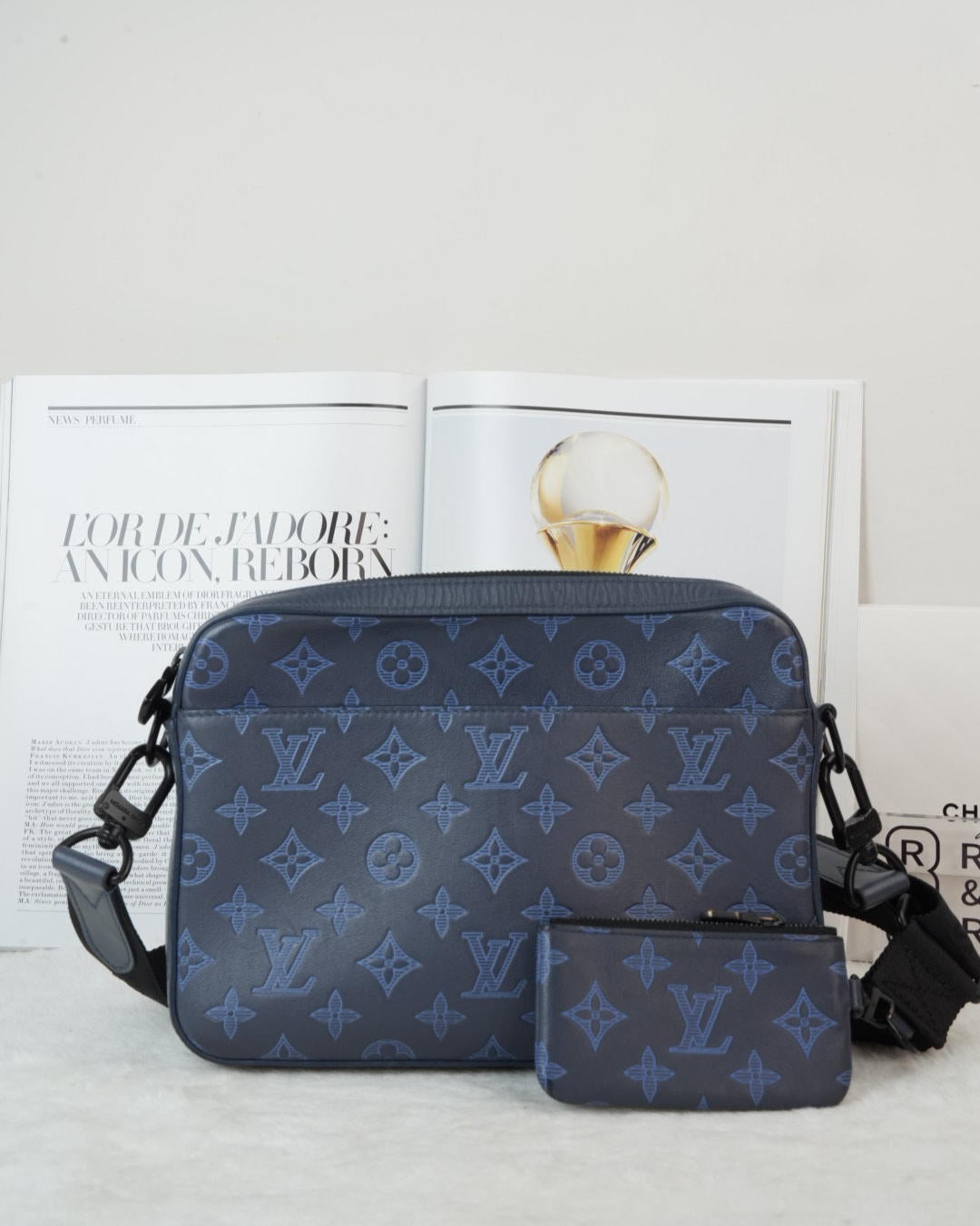 Louis Vuitton Duo Messenger Bag - Blue - View 1