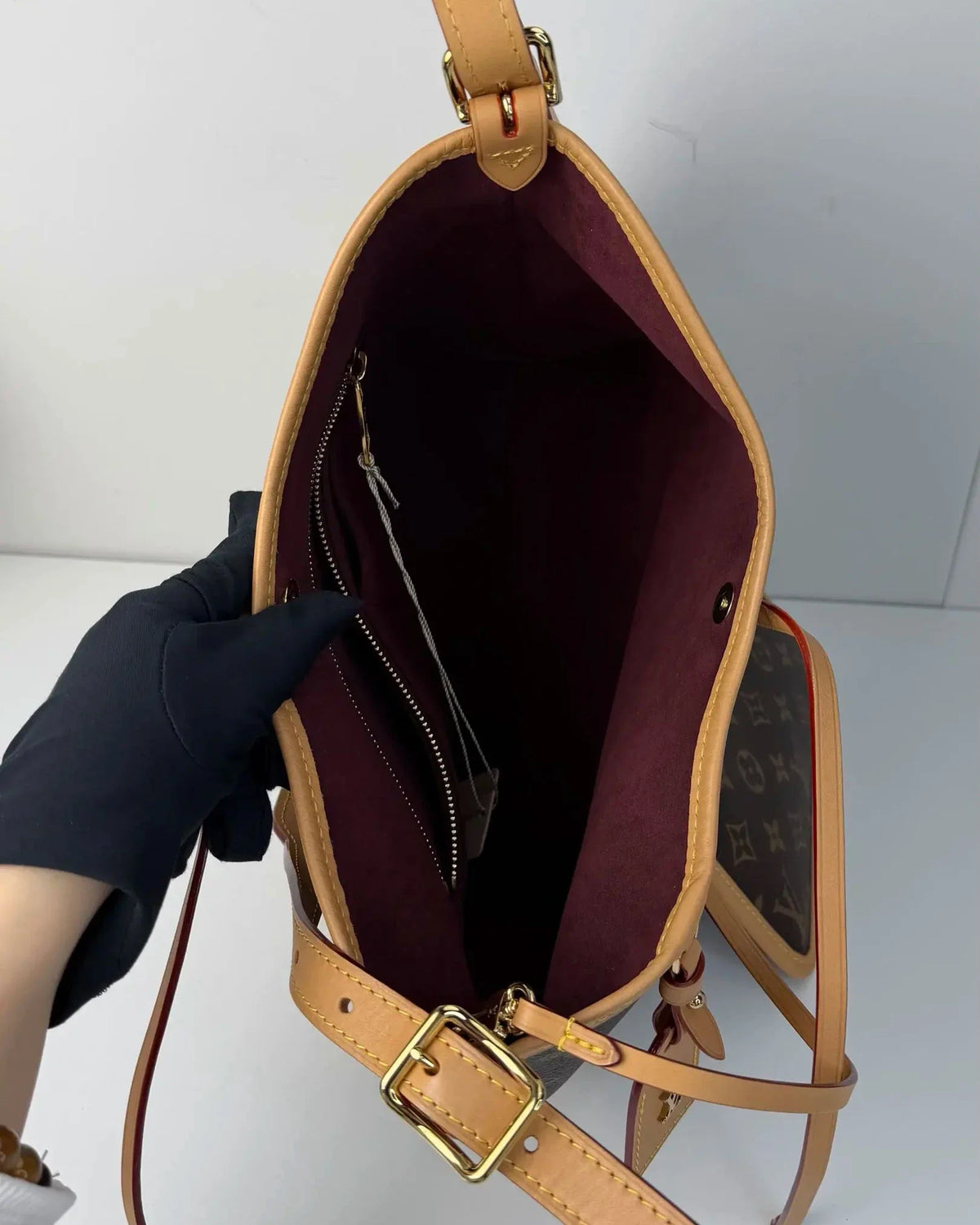 Louis Vuitton CarryAll MM Bag - Brown - View 7