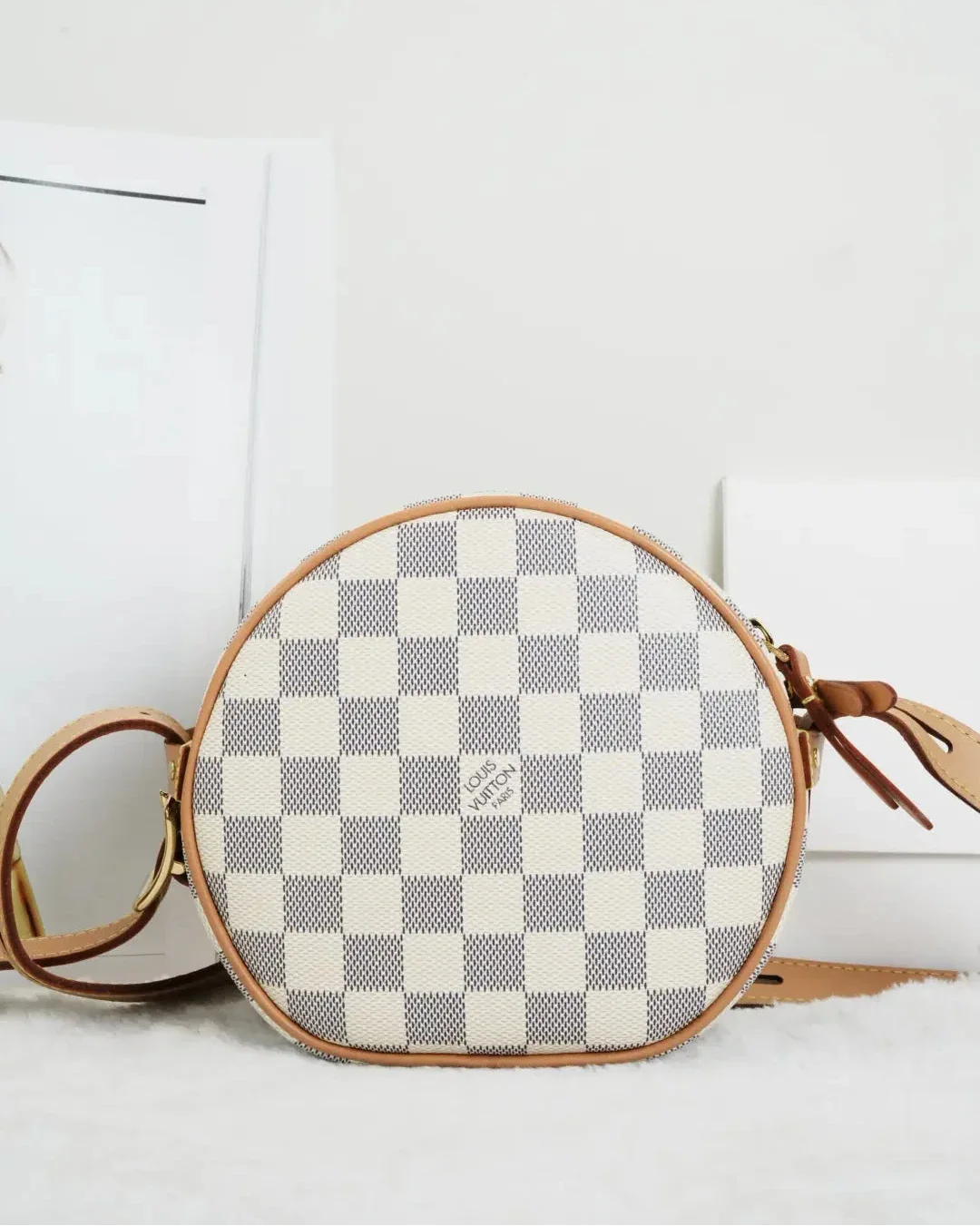Louis Vuitton Boite Chapeau Souple PM Bag - Damier Azur - View 2