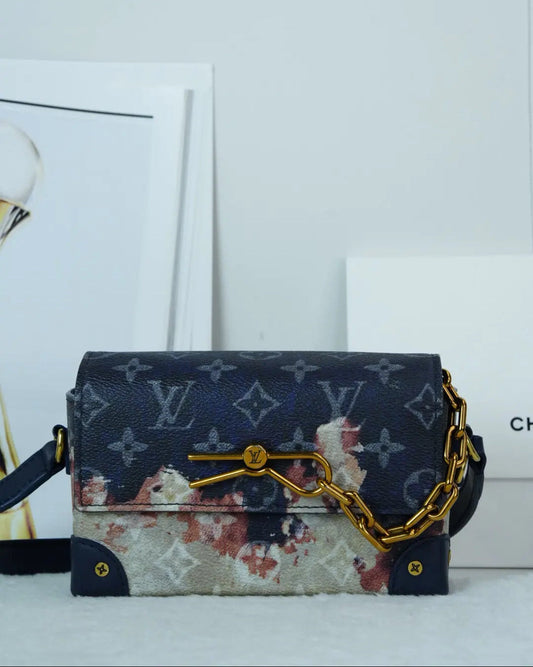 Louis Vuitton Steamer Wearable Wallet - Monogram Bleach - View 1