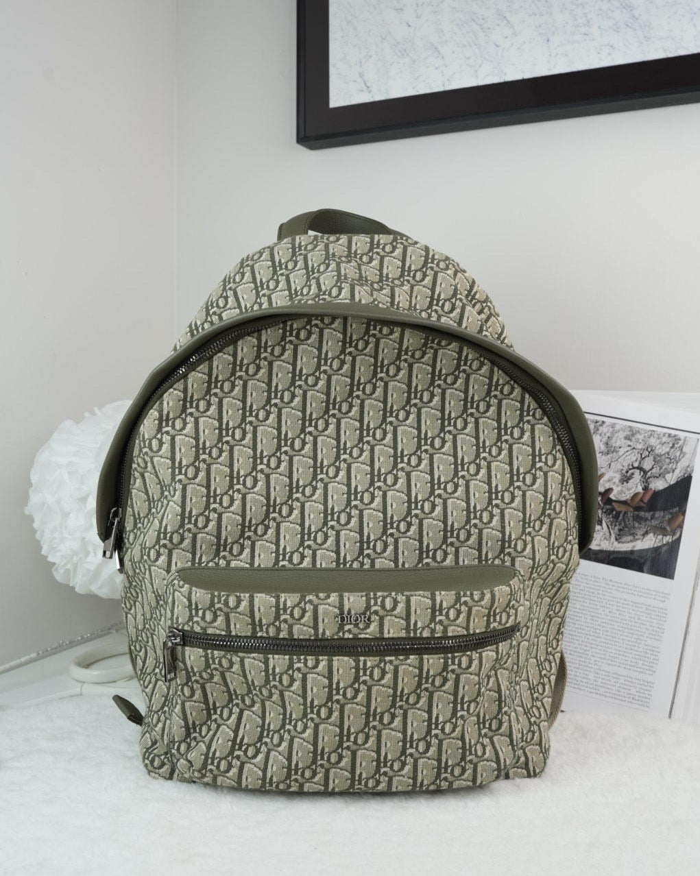 Dior Rider Backpack - Khaki - View 1