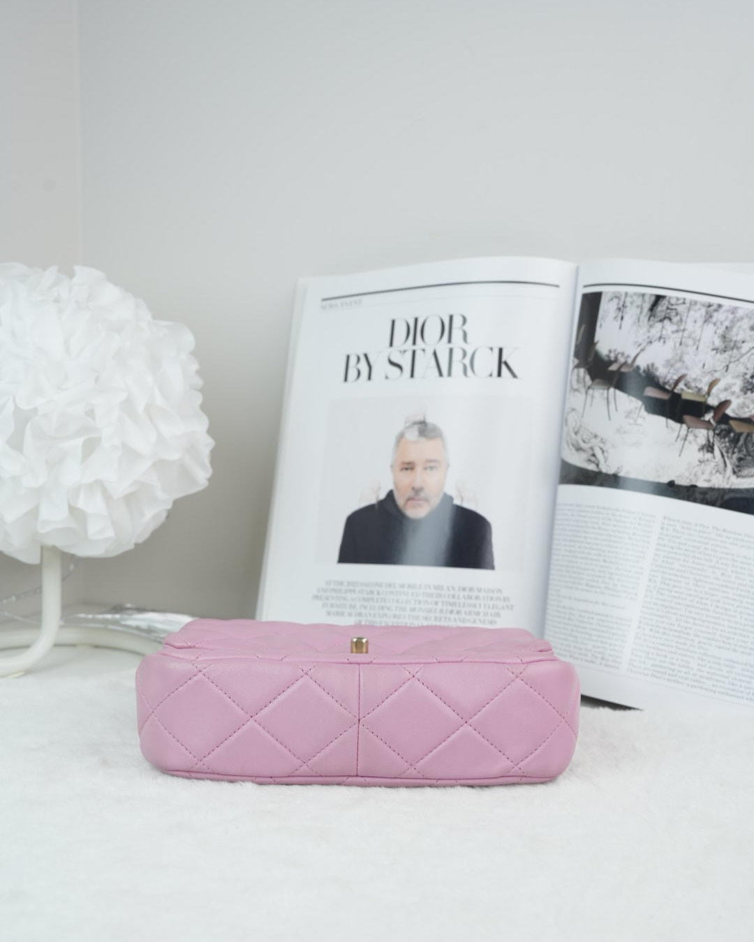 Chanel Small Flap Bag - Pink - View 5