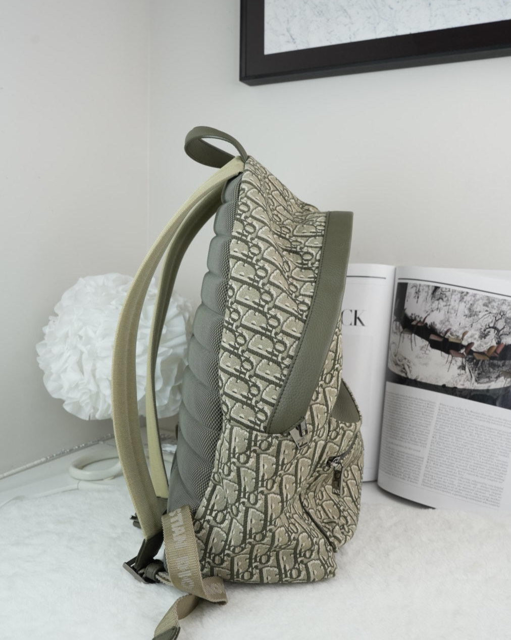 Dior Rider Backpack - Khaki - View 4