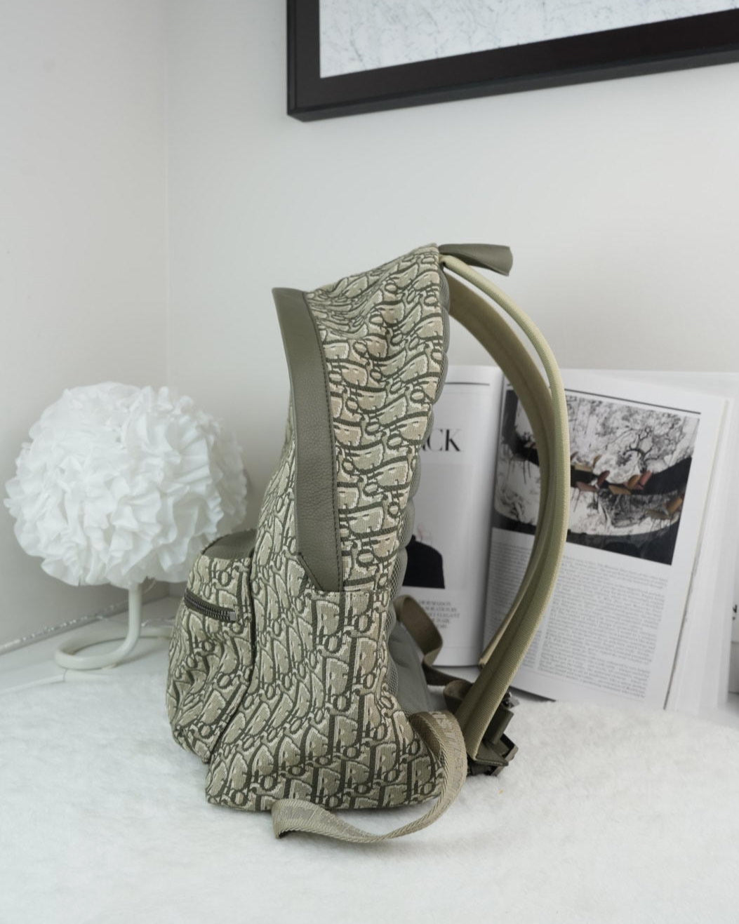 Dior Rider Backpack - Khaki - View 3