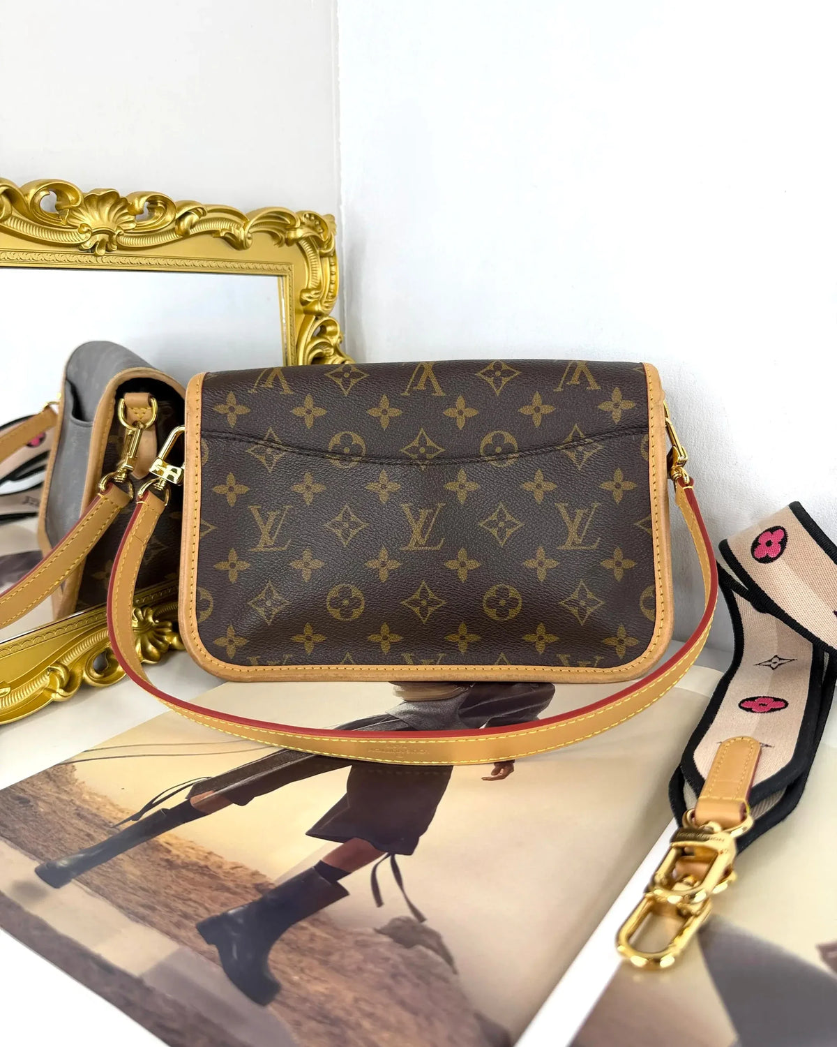 Louis Vuitton Diane Satchel - Monogram Brown - View 2
