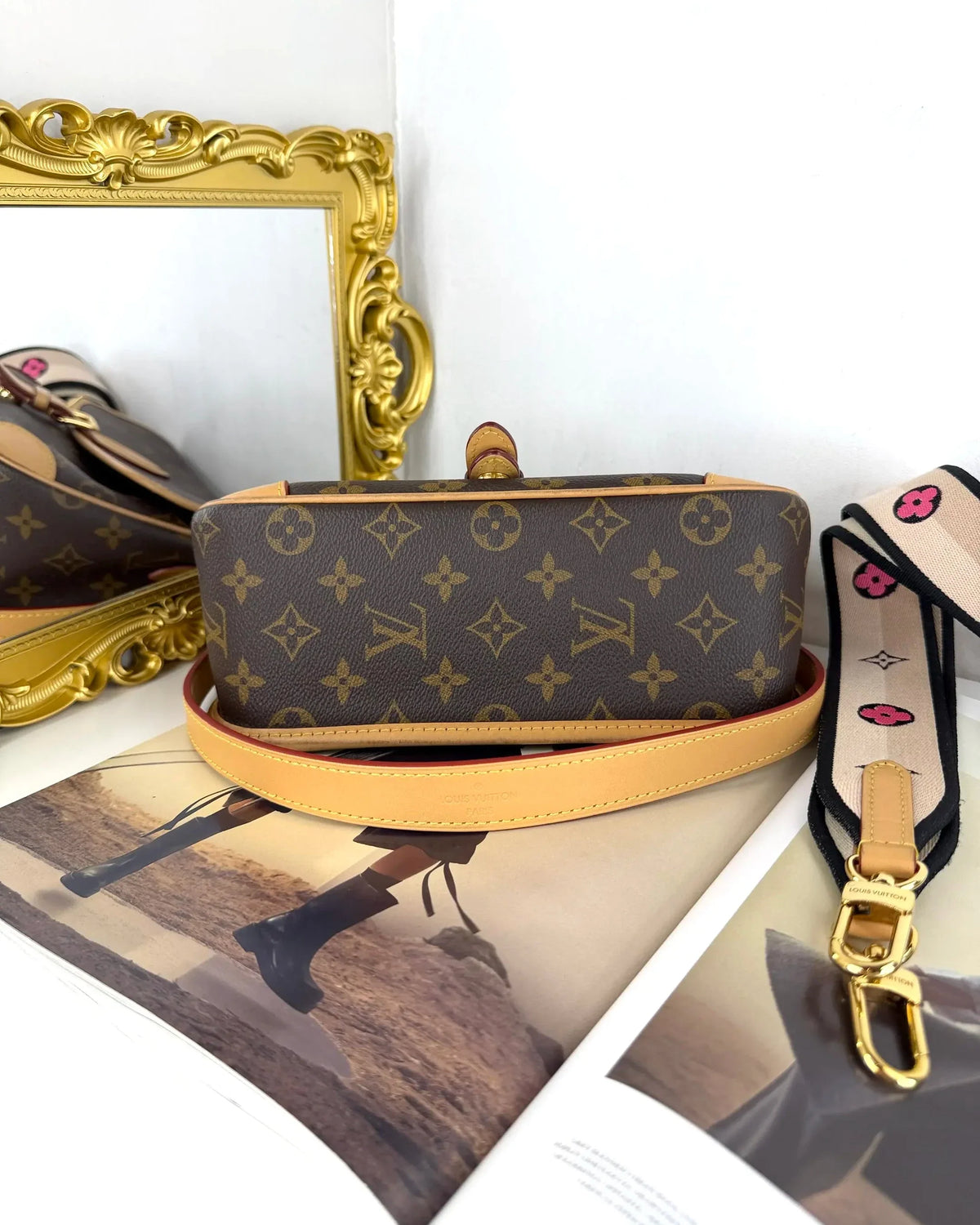 Louis Vuitton Diane Satchel - Monogram Brown - View 5