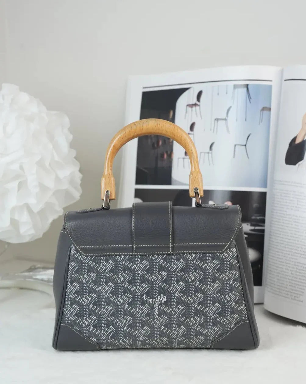 Goyard Saïgon Souple Mini Bag - Grey - View 2