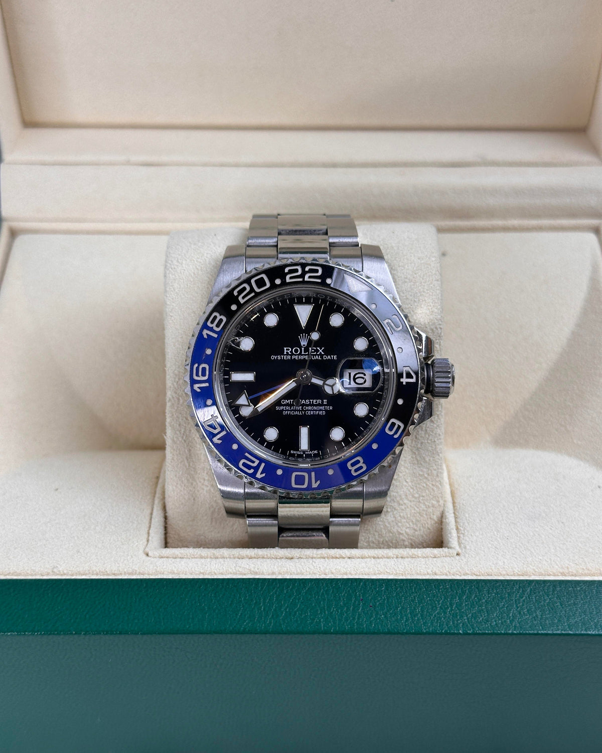 Rolex GMT-Master II Watch - Blue/ Black - View 1