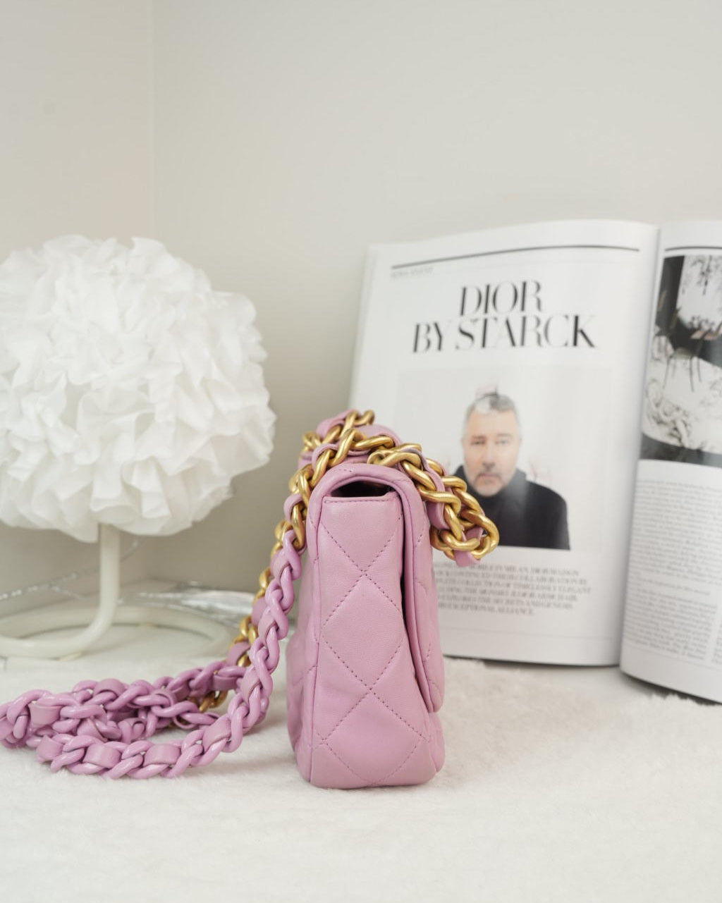 Chanel Small Flap Bag - Pink - View 4