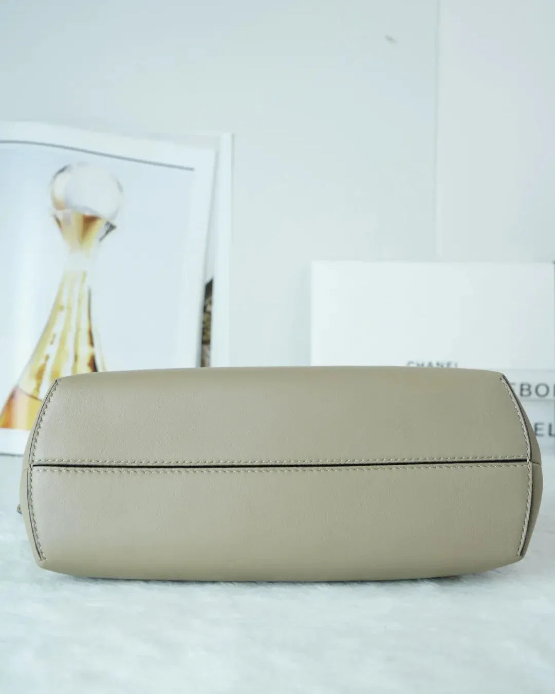 Fendi Small Model F First Bag - Beige/ Taupe - View 5